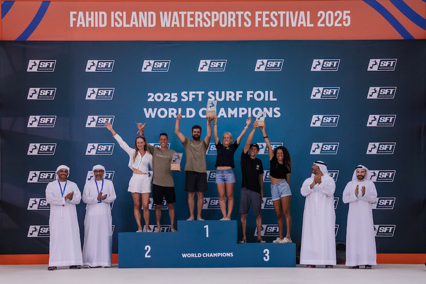 SFT crowns first E-Foil World champions in Abu Dhabi thriller image
